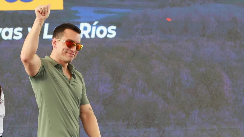 Noboa afirma haber capturado el 90% de cabecillas