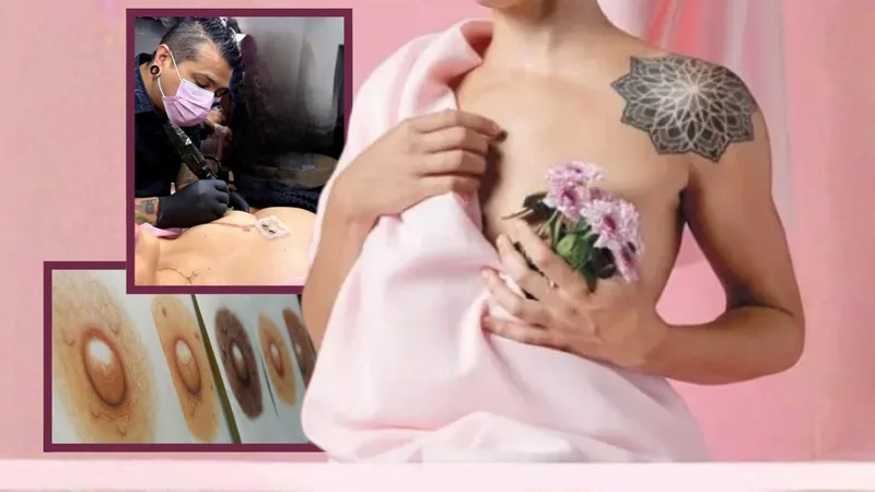 Tatuajes de areola: la técnica que restaura autoestima en